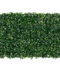 GLOBOSTAR® BUXUS 78415 Τεχνητό Πάνελ Φυλλωσιάς / Κάθετος Κήπος Πυξάρι - Πράσινο - Μ60 x Π4 x Υ40cm