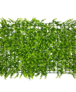 GloboStar® 78416 Artificial – Συνθετικό Τεχνητό Διακοσμητικό Πάνελ Φυλλωσιάς – Κάθετος Κήπος Καυκάσιο Πυξάρι Πράσινο Μ60 x Υ40 x Π4cm