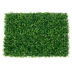 GLOBOSTAR® BUXUS 78417 Τεχνητό Πάνελ Φυλλωσιάς / Κάθετος Κήπος Μικρόφυλλο Πυξάρι - Πράσινο - Μ60 x Π4 x Υ40cm