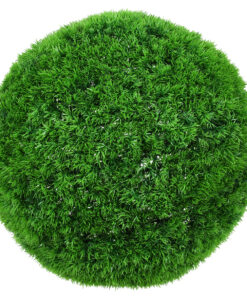 GloboStar® 78511 Artificial – Συνθετικό Τεχνητό Διακοσμητικό Φυτό Θάμνος Γρασίδι Πράσινο Φ48cm