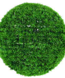 GloboStar® 78512 Artificial – Συνθετικό Τεχνητό Διακοσμητικό Φυτό Θάμνος Γρασίδι Πράσινο Φ58cm