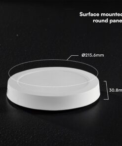 18W CCT Στρογγυλό Φ220 Επιφανειακό LED Panel 1980lm V-TAC Cree Chip 6yrs Wty – 78766VT