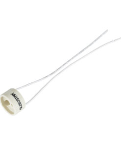 GloboStar® LAMPHOLDER 78951 Ντουί GU10 Πορσελάνης με 15cm Καλώδιο – IP20 – Φ2.7 x Μ15cm – 5 Χρόνια Εγγύηση