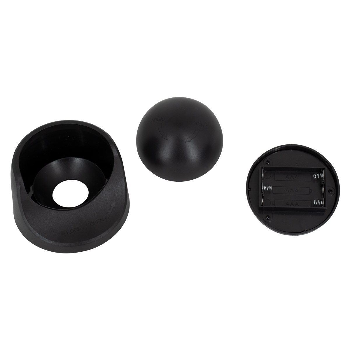 GloboStar® 79001 Μαύρο Φωτιστικό Μπαταρίας σε Σχήμα Κάμερας LED SMD 3W 300lm με Αισθητήρα Ημέρας-Νύχτας και PIR Αισθητήρα Κίνησης Ψυχρό Λευκό 6000K - Image 8
