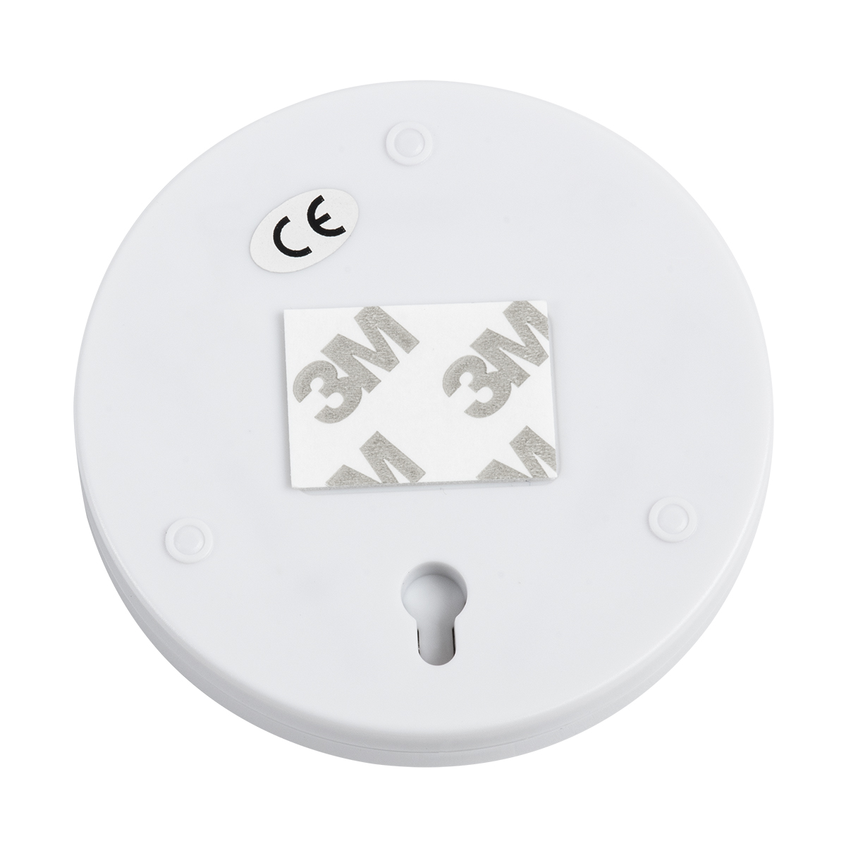 GloboStar® 79004 Φωτιστικό Νυκτός Μπαταρίας 3xAAA (Δεν Περιλαμβάνεται) LED SMD 5050 1W 80lm με Αισθητήρα Κίνησης και 3M Διπλής Όψης Αυτοκόλλητη Ταινία Αδιάβροχο IP44 Ψυχρό Λευκό 6000K D7.5 x H1.5cm - Image 4