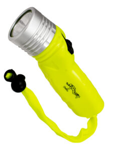 GloboStar® 79027 Αδιάβροχος Καταδυτικός Φορητός Φακός LED COB IP68 3W 300lm Ψυχρό Λευκό 6000K