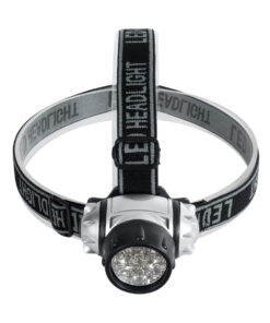 GloboStar® 79053 Φακός Κεφαλής LED Diode 3W 200lm – Ψυχρό Λευκό 6000K – Μ7.5 x Π6 x Υ6cm