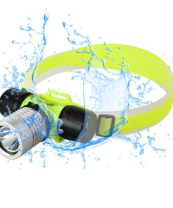 GloboStar® 79054 EXTREME Αδιάβροχος Φακός Κεφαλής LED CREE XHP50 3W 300lm IP68 Ψυχρό Λευκό 6000K