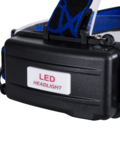 GloboStar® 79055 Φακός Κεφαλής Επαναφορτιζόμενος LED CREE XML2-T6 Chip 10 Watt 800lm με 2 x 18650 Μπαταρίες 5200mAh – Ψυχρό Λευκό 6000K – Μ8.5 x Π6.5 x Υ7cm