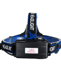 GloboStar® 79055 Φακός Κεφαλής Επαναφορτιζόμενος LED CREE XML2-T6 Chip 10 Watt 800lm με 2 x 18650 Μπαταρίες 5200mAh – Ψυχρό Λευκό 6000K – Μ8.5 x Π6.5 x Υ7cm