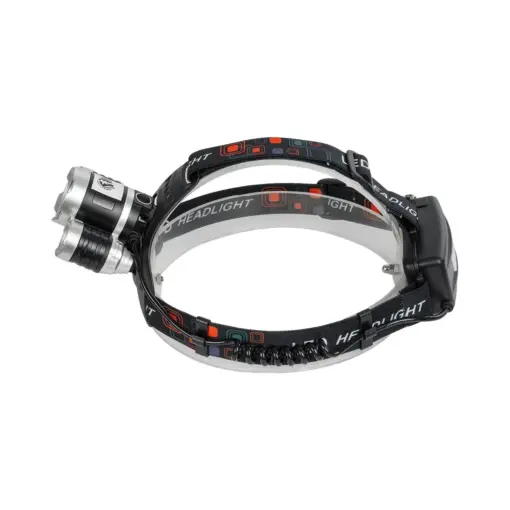 GloboStar® 79057 Φακός Κεφαλής Επαναφορτιζόμενος LED CREE XML2-T6 Chip 30 Watt 3000lm με 2 x 18650 Μπαταρίες 6000mAh Ψυχρό Λευκό 6000K - Image 4