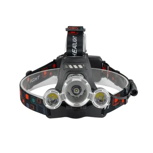 GloboStar® 79057 Φακός Κεφαλής Επαναφορτιζόμενος LED CREE XML2-T6 Chip 30 Watt 3000lm με 2 x 18650 Μπαταρίες 6000mAh Ψυχρό Λευκό 6000K - Image 8