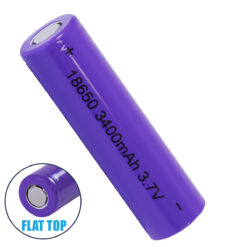 GLOBOSTAR® BATTERY 79097 Ανταλλακτική Επαναφορτιζόμενη Μπαταρία Li-ion 3.7V 12.6Wh 18650 3400mAh με Overcharge / Discharge Προστασία - Μ6.7 x Π1.8 x Υ1.7cm - 1 Χρόνο Εγγύηση