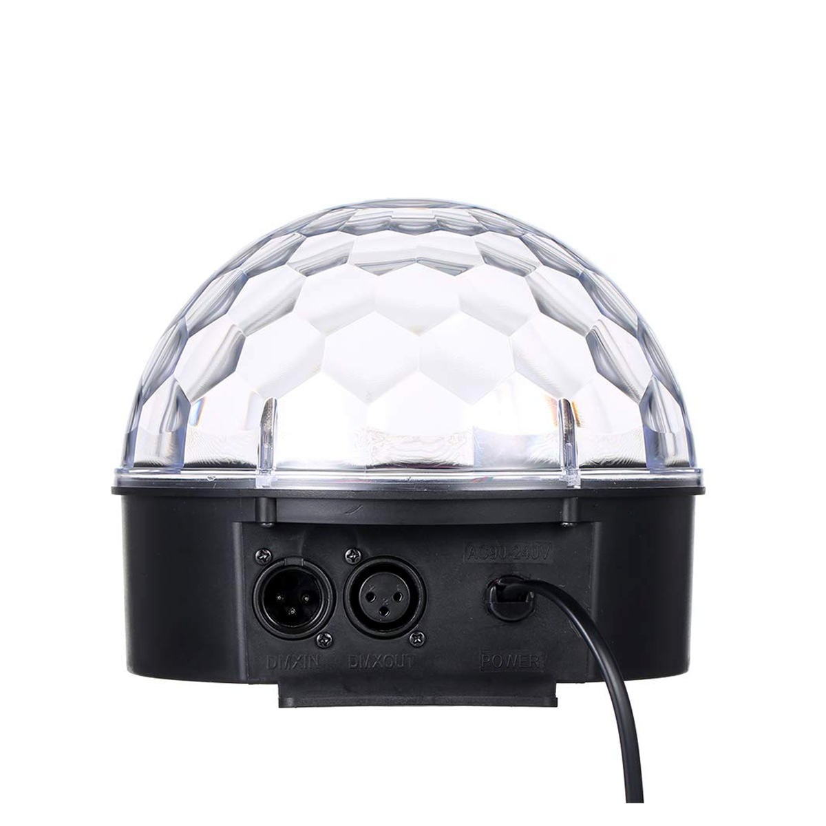 GLOBOSTAR® DISCOBALL 79602 Disco Μπάλα Φωτορυθμικό με RF Ασύρματο Χειριστήριο LED 20W 1000lm 180° AC 220-240V IP20 Πολύχρωμο RGB DMX512- Μ17 x Π17 x Υ15cm - 2 Χρόνια Εγγύηση - Image 5