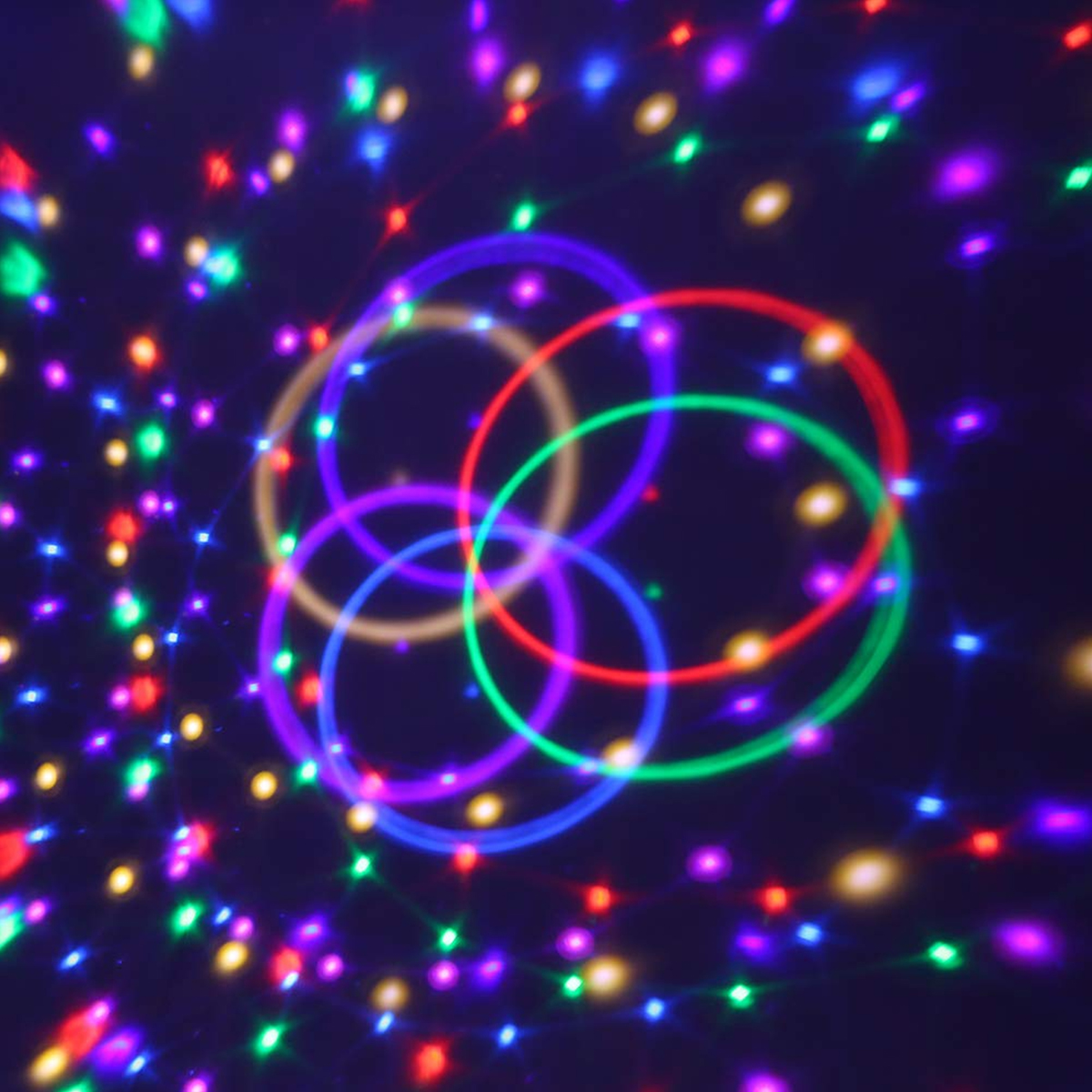 GLOBOSTAR® DISCOBALL 79602 Disco Μπάλα Φωτορυθμικό με RF Ασύρματο Χειριστήριο LED 20W 1000lm 180° AC 220-240V IP20 Πολύχρωμο RGB DMX512- Μ17 x Π17 x Υ15cm - 2 Χρόνια Εγγύηση - Image 10