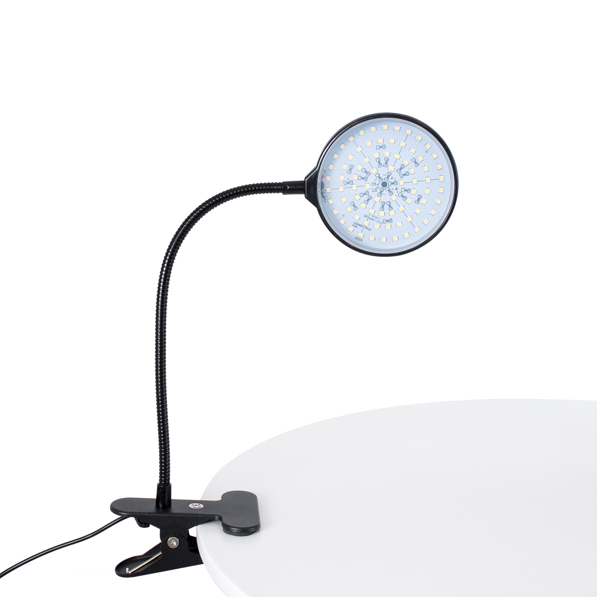 GLOBOSTAR® GROWME 79649 Φωτιστικό Ανάπτυξης Φυτών με Ενσωματωμένο Χειριστήριο LED 5W 200lm 160° DC 5V με USB 2.0 IP20 Πλήρους Φάσματος Θερμό Λευκό 3000K Dimmable - Sanan SMD Chip - Μαύρο - Μ10 x Π20 x Υ36cm - 2 Χρόνια Εγγύηση - Image 3