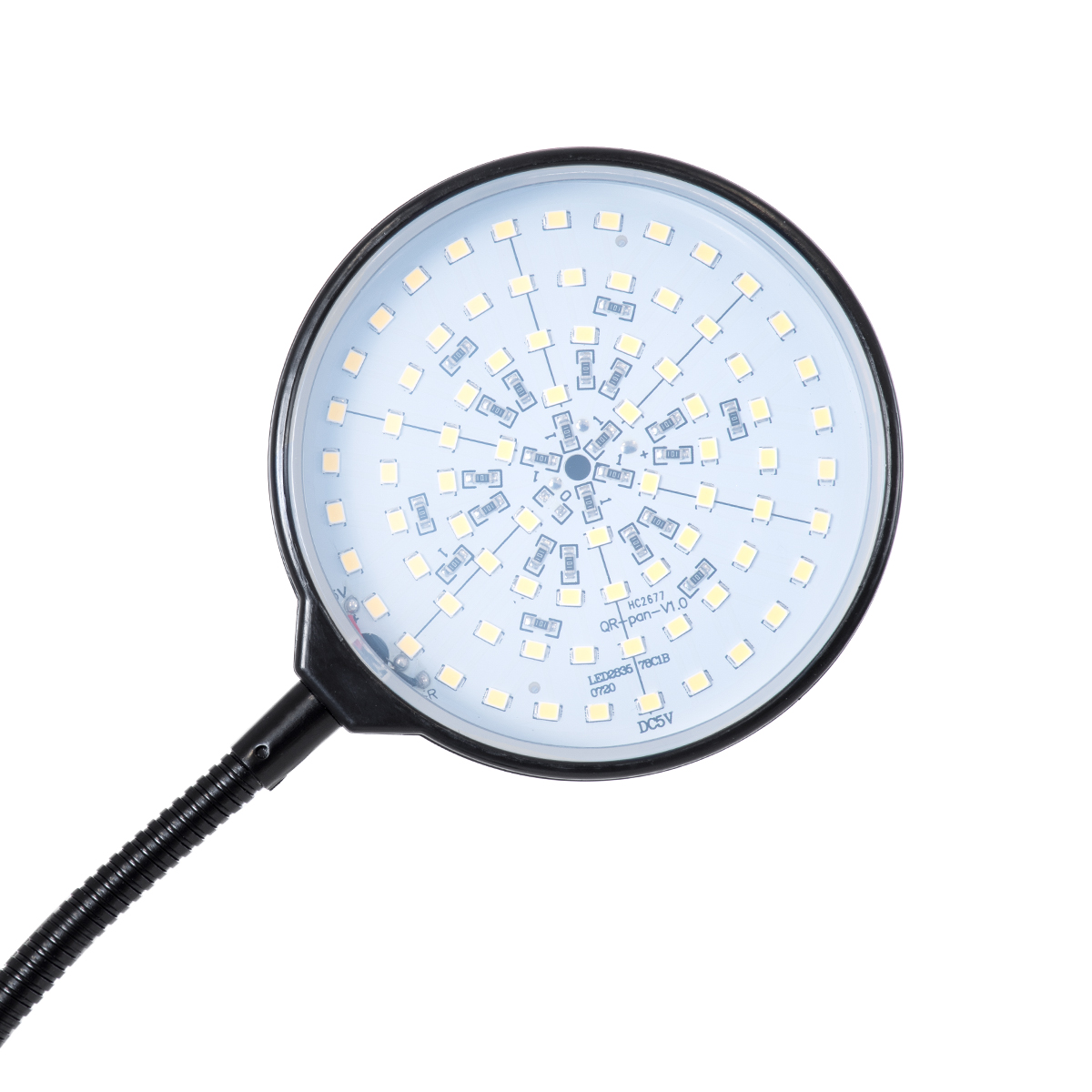 GLOBOSTAR® GROWME 79649 Φωτιστικό Ανάπτυξης Φυτών με Ενσωματωμένο Χειριστήριο LED 5W 200lm 160° DC 5V με USB 2.0 IP20 Πλήρους Φάσματος Θερμό Λευκό 3000K Dimmable - Sanan SMD Chip - Μαύρο - Μ10 x Π20 x Υ36cm - 2 Χρόνια Εγγύηση - Image 7