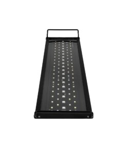 GLOBOSTAR® AQUARIUS 79679 Φωτιστικό Ενυδρείου με Ενσωματωμένο Χειριστήριο LED 16W 800lm 120° AC 220-240V Αδιάβροχο IP44 Πολύχρωμο RGBW Dimmable – Sanan SMD Chip – Μαύρο – Μ45 x Π11 x Υ3cm – 2 Χρόνια Εγγύηση