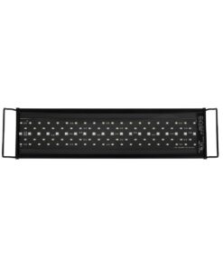 GLOBOSTAR® AQUARIUS 79679 Φωτιστικό Ενυδρείου με Ενσωματωμένο Χειριστήριο LED 16W 800lm 120° AC 220-240V Αδιάβροχο IP44 Πολύχρωμο RGBW Dimmable – Sanan SMD Chip – Μαύρο – Μ45 x Π11 x Υ3cm – 2 Χρόνια Εγγύηση