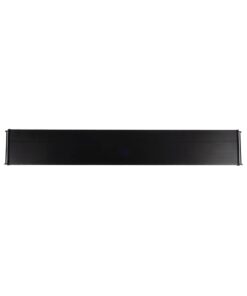 GLOBOSTAR® AQUARIUS 79681 Φωτιστικό Ενυδρείου με Ενσωματωμένο Χειριστήριο LED 22W 1100lm 120° AC 220-240V Αδιάβροχο IP44 Πολύχρωμο RGBW Dimmable – Sanan SMD Chip – Μαύρο – Μ75 x Π11 x Υ3cm – 2 Χρόνια Εγγύηση