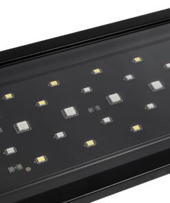 GLOBOSTAR® AQUARIUS 79681 Φωτιστικό Ενυδρείου με Ενσωματωμένο Χειριστήριο LED 22W 1100lm 120° AC 220-240V Αδιάβροχο IP44 Πολύχρωμο RGBW Dimmable – Sanan SMD Chip – Μαύρο – Μ75 x Π11 x Υ3cm – 2 Χρόνια Εγγύηση