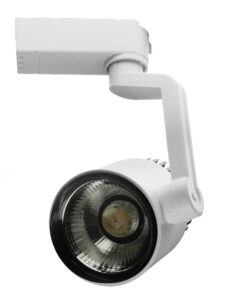 GloboStar S-40043 Διφασικό Bridgelux COB LED Φωτιστικό Σποτ Ράγας 15W 230V 1500lm 24° Θερμό Λευκό 3000k