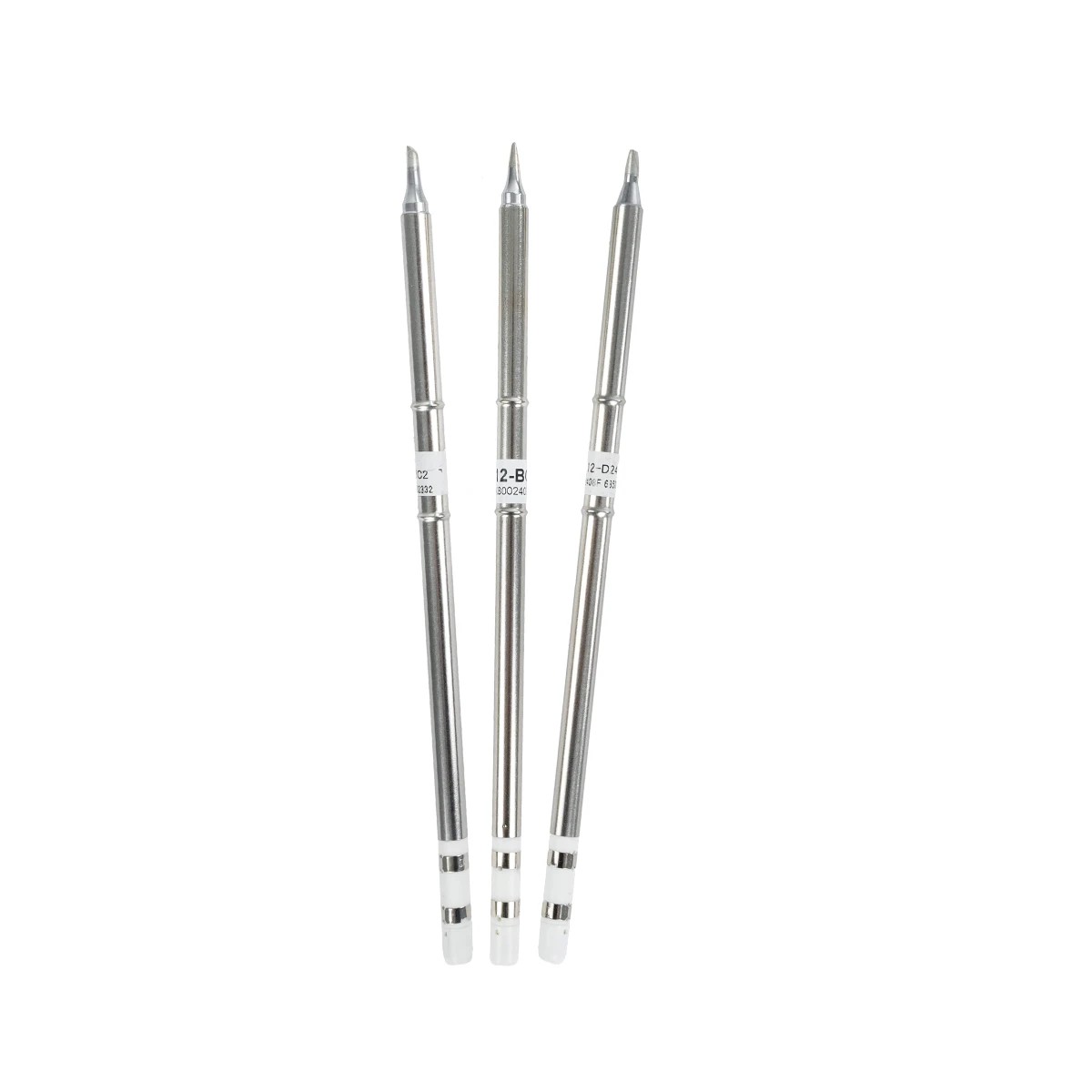 GloboStar® 79949 Drillpro T12 ΣΕΤ 3 Κεφαλών για Κολλητήρι - Σταθμού Συγκόλλησης Συμβατές με Μοντέλα HAKKO FX951 & FX952 και για Άλλα Μοντέλα - Image 2