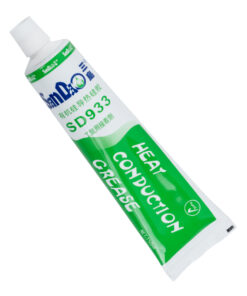 GLOBOSTAR® SILICONE-SD933 79959 Σωληνάριο Μονοσυστατικής Θερμοαγώγιμης & Στεγανοποιητικής Πάστας Σιλικόνης RTV 150ml - Αντοχή σε Θερμοκρασίες -50°C έως +250°C - Διάφανη - Μ18 x Π5 x Υ2cm