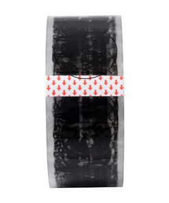 GLOBOSTAR® PACKAGING 79960 Αυτοκόλλητη Ταινία Συσκευασίας Υψηλής Ποιότητας Φάρδους 5.5cm & Μήκους 150 Μέτρων – Διάφανο & Μαύρο – GLOBOSTAR & ALIEN Design – Μ15000 x Π5.5 x Υ0.01cm