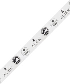 GLOBOSTAR® PACKAGING 79960 Αυτοκόλλητη Ταινία Συσκευασίας Υψηλής Ποιότητας Φάρδους 5.5cm & Μήκους 150 Μέτρων – Διάφανο & Μαύρο – GLOBOSTAR & ALIEN Design – Μ15000 x Π5.5 x Υ0.01cm