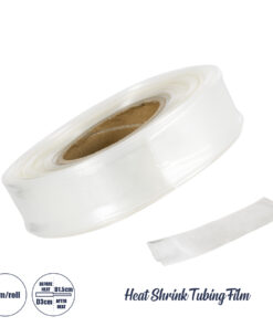 GLOBOSTAR® SHRINKTUBE 79969 Θερμοσυστελλόμενο Μακαρόνι Στεγανοποίησης για Neon Flex LED Αδιάβροχο IP65 - Διάφανο - Μ250 x Π3 x Υ3cm/Π1.5 x Υ1.5cm - Ρολό 25 Μέτρων