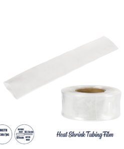 GLOBOSTAR® SHRINKTUBE 79971-1 Θερμοσυστελλόμενο Μακαρόνι Στεγανοποίησης για Neon Flex LED Αδιάβροχο IP65 - Διάφανο - Μ20 x Π5 x Υ5cm/Π2.5 x Υ2.5cm