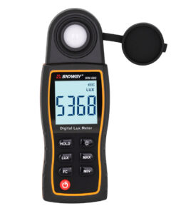 GloboStar® 79983 Ψηφιακός Μετρητής Έντασης Φωτισμού SNDWAY SW-582 με έλεγχο 0 έως 200000 lux