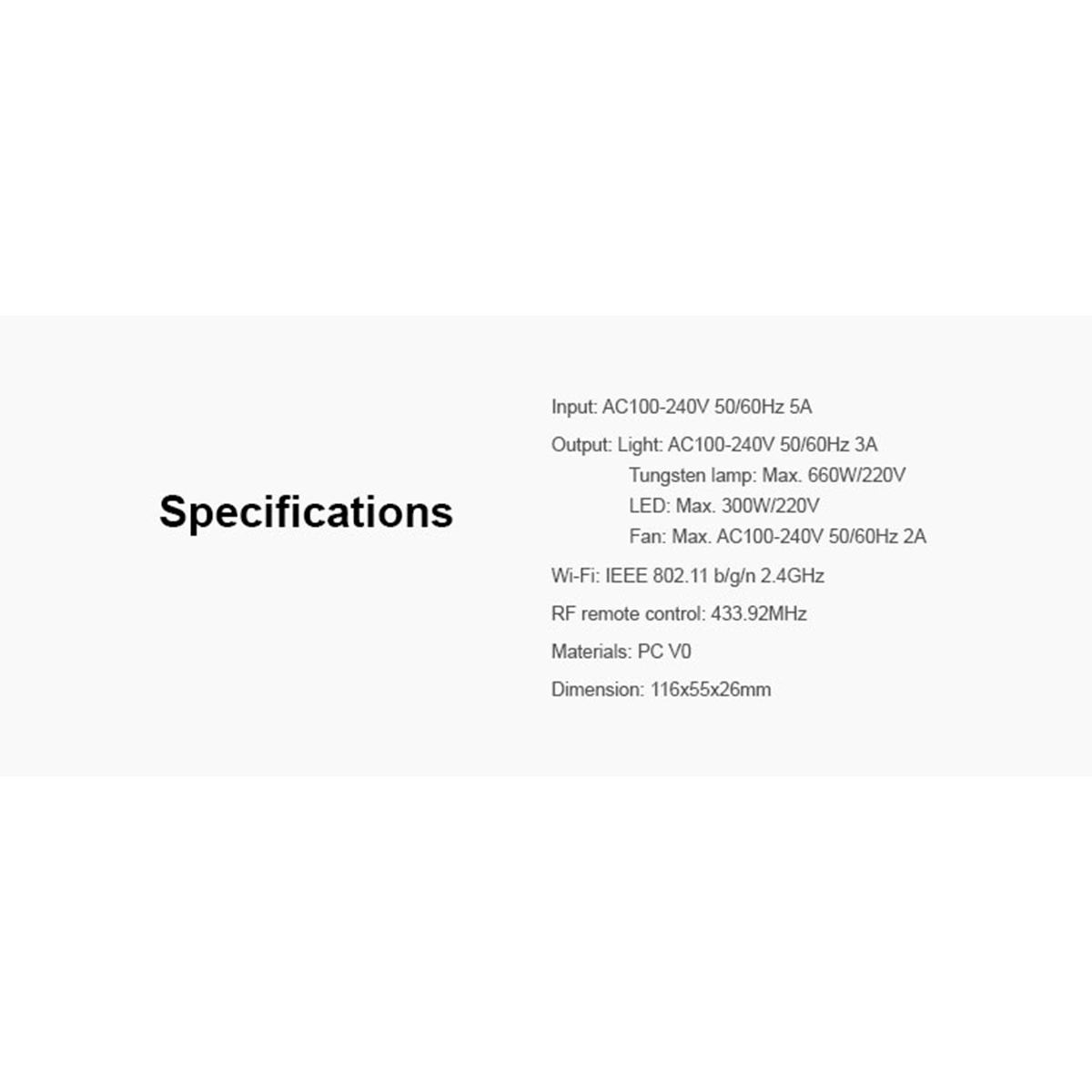 GloboStar® 80012 SONOFF iFan03-R2 - Wi-Fi Smart Switch Ceiling Fan & Light Controller - Image 18