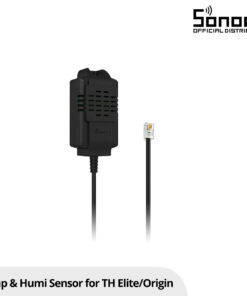 GloboStar® 80102 SONOFF THS01 Temperature and Humidity Sensor Measuring Range From -40℃ to +85℃ - Cable Length 50cm