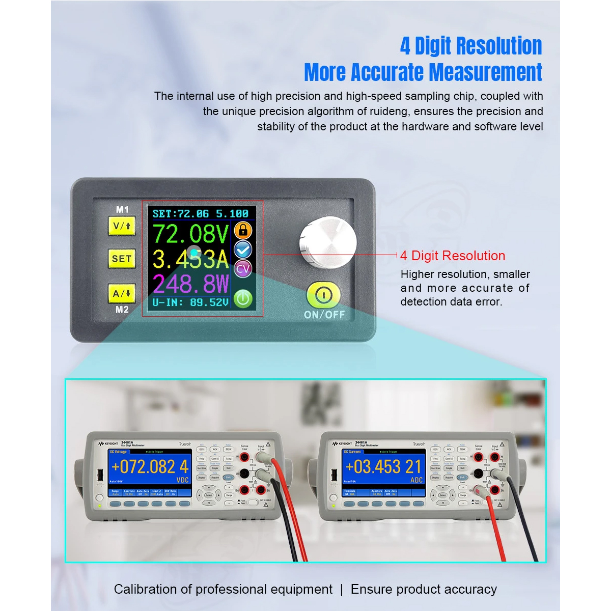 GloboStar® 79984 DPS5020-USB-BT Ψηφιακό Δοκιμαστικό Εργαλείο Ηλεκτρονικού/Τεχνικού Τμήματος Ρυθμιζόμενης Τάσης & Ampere - Βολτόμετρο/Αμπερόμετρο/Βατόμετρο Μετατροπέας με LCD Οθόνη Max Output 0-20A/DC 0-50V/0-1000W με Micro USB & Βluetooth APP - Image 20