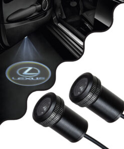 GloboStar® 81612 LEXUS Ghost Car Brand Logo Projector - Προτζέκτορας Προβολής Μάρκας Αυτοκινήτου LED CREE XHP35 3W 240lm 120° DC 12V IP20 Ψυχρό Λευκό 6000K