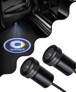 GloboStar® 81620 SMART Ghost Car Brand Logo Projector - Προτζέκτορας Προβολής Μάρκας Αυτοκινήτου LED CREE XHP35 3W 240lm 120° DC 12V IP20 Ψυχρό Λευκό 6000K
