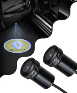 GloboStar® 81622 RENAULT Ghost Car Brand Logo Projector - Προτζέκτορας Προβολής Μάρκας Αυτοκινήτου LED CREE XHP35 3W 240lm 120° DC 12V IP20 Ψυχρό Λευκό 6000K