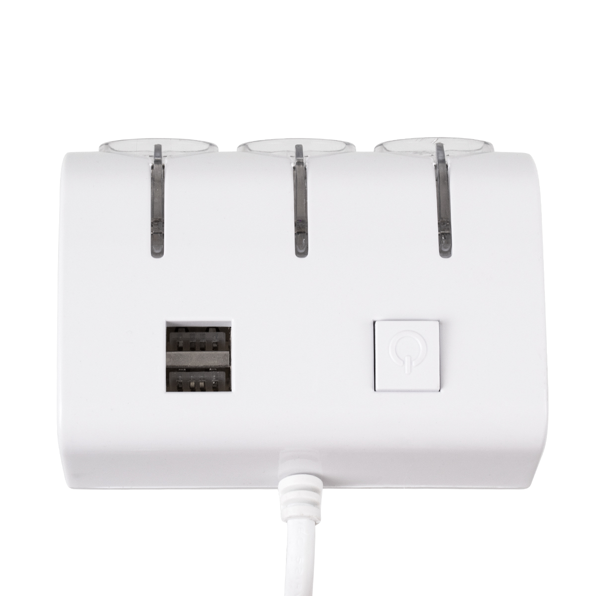 GloboStar® 81807 Πολύπριζο - Φορτιστής Αυτοκινήτου 2 x USB 3.1A & 3 x Θύρες Αναπτήρα Αυτοκινήτου DC 12-24V Max 60W Μαύρο Λευκό - Image 3