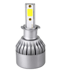 GloboStar® 82001 H3 C6 Line KIT Βασικού Φωτισμού Αυτοκινήτου & Φορτηγού 1st Generation Can-Bus Series LED CREE CXB COB 24W/48W 4800lm/9600lm DC 12V Αδιάβροχο IP65 Ψυχρό Λευκό 6000K