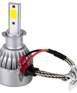 GloboStar® 82001 H3 C6 Line KIT Βασικού Φωτισμού Αυτοκινήτου & Φορτηγού 1st Generation Can-Bus Series LED CREE CXB COB 24W/48W 4800lm/9600lm DC 12V Αδιάβροχο IP65 Ψυχρό Λευκό 6000K