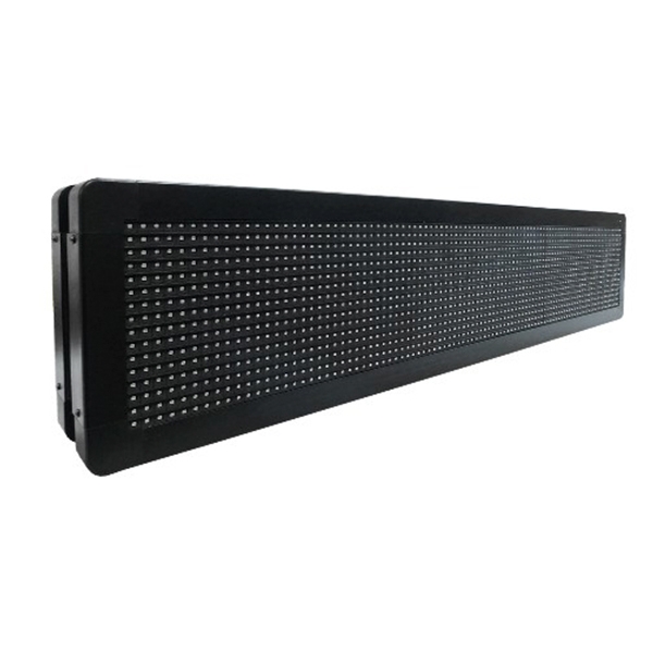 GLOBOSTAR® DISPLAY 90301 Κυλιόμενη Ψηφιακή Επιγραφή P10 Διπλής Όψης LED AC 220-240V Αδιάβροχο IP65 Κόκκινο - WiFi Control μέσω FK APP - Αισθητήρας Θερμοκρασίας & Υγρασίας - Μ104 x Π12 x Υ20cm - 2 Χρόνια Εγγύηση - Image 2