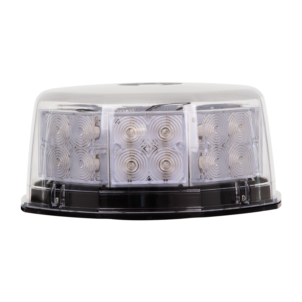 GloboStar® 85162 PRO Series Φάρος Σήμανσης Οχήματος Πυροσβεστικής για Αυτοκίνητα & Φορτηγά 6 Προγραμμάτων Φωτισμού STROBE LED 40W DC 10-30V Αδιάβροχος IP65 Κόκκινο - Image 4