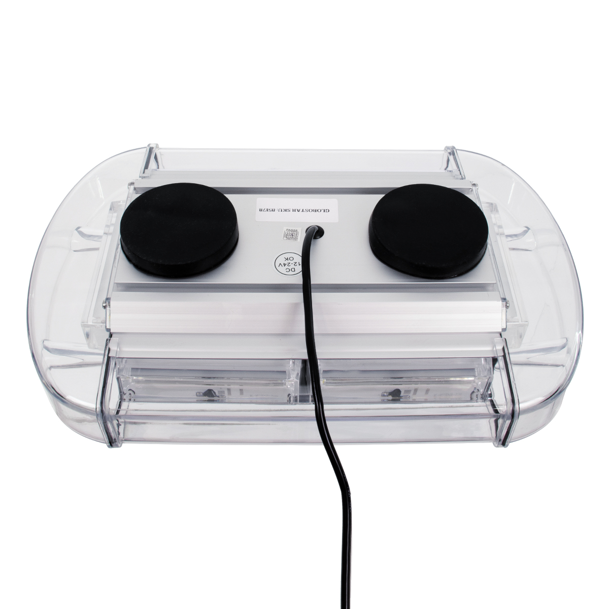 GloboStar® 85176 PRO Series Φάρος Σήμανσης Οχήματος Αστυνομίας για Αυτοκίνητα & Φορτηγά 6 Προγραμμάτων Φωτισμού STROBE LED COB 60W DC 10-30V Αδιάβροχος IP66 Μπλε - Image 6