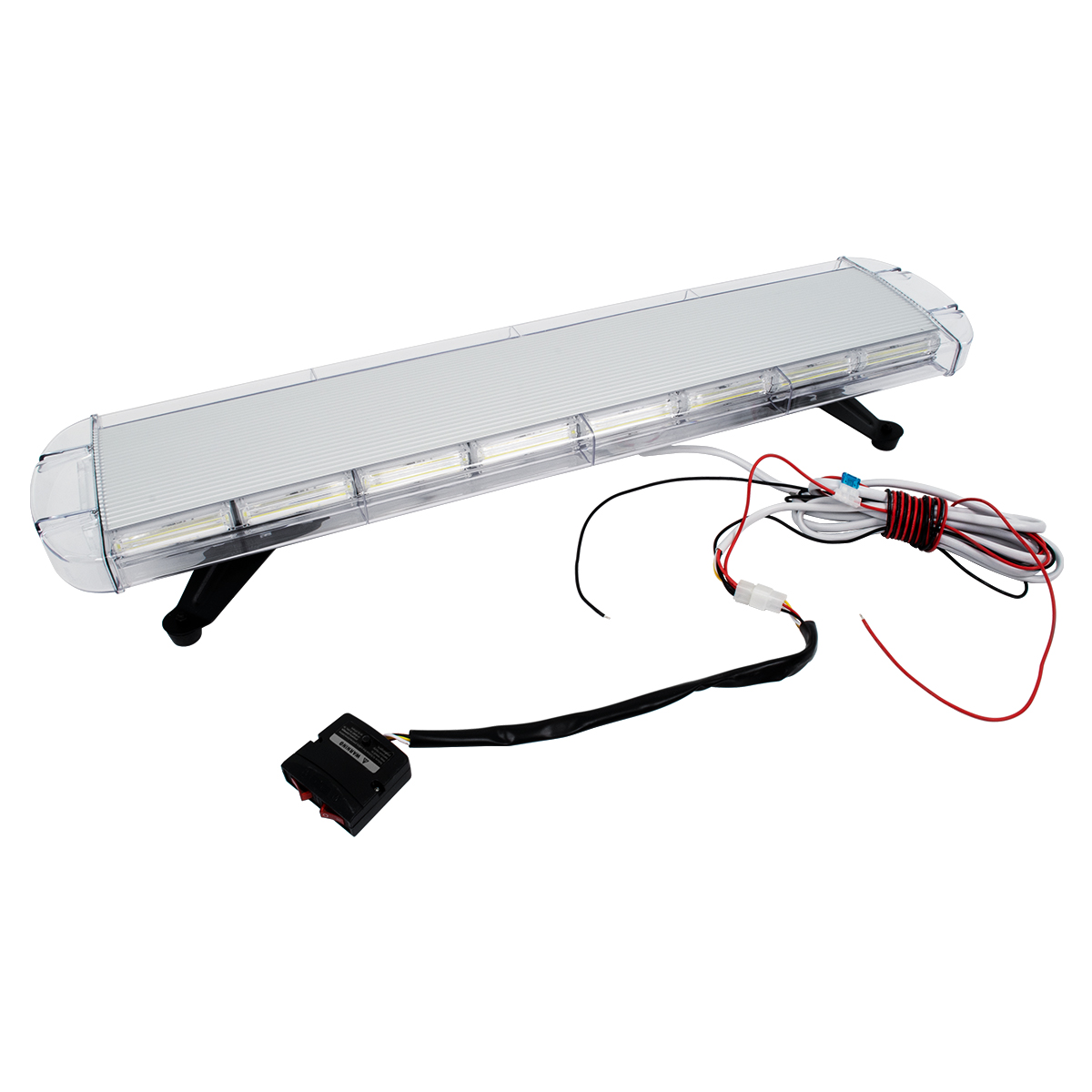 GloboStar® 85190 PRO Series Φάρος Σήμανσης Οχήματος Ασθενοφόρου για Αυτοκίνητα & Φορτηγά 6 Προγραμμάτων Φωτισμού STROBE LED COB 180W DC 10-30V Αδιάβροχος IP66 Ψυχρό Λευκό 6000K - Image 7