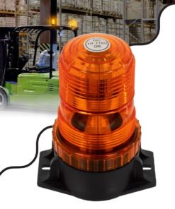 GloboStar® 85195 PRO Series Φάρος Ασφαλείας για Περονοφόρα - Κλαρκ - Αυτοκίνητα & Φορτηγά STROBE LED SMD 5730 40W DC 10-110V Αδιάβροχος IP65 Πορτοκαλί