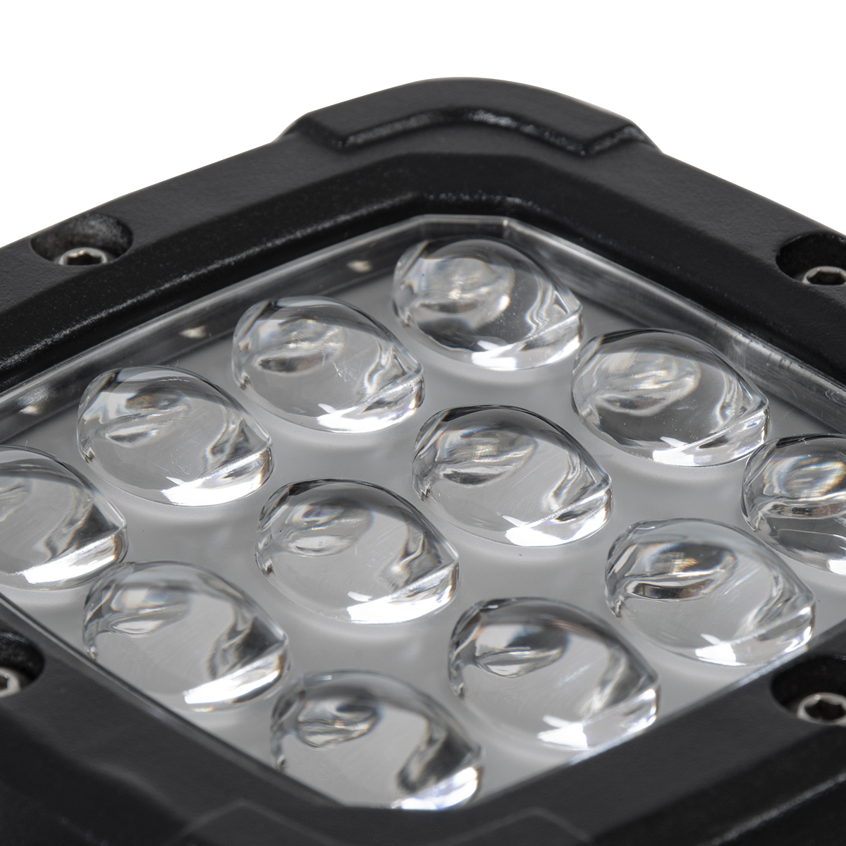 GloboStar® 85428 E4 Mark Vehicle & Forklift Work Lights – Φώτα Εργασίας για Οχήματα Περονοφόρα – Κλάρκ LED 36W DC 10-30V Αδιάβροχο IP67 Ψυχρό Λευκό 6000K Μ12.5 x Π9.5 x Υ6.5cm