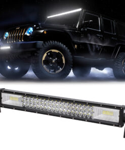 GloboStar® 85482 PRO Series Μπάρα Ίσια - Straight TRI-ROW 7D για Αυτοκίνητα & Φορτηγά LED CREE XBD 270W 27000lm 15° & 60° DC 10-30V Αδιάβροχη IP65 Ψυχρό Λευκό 6000K