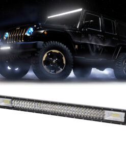 GloboStar® 85483 PRO Series Μπάρα Ίσια - Straight TRI-ROW 7D για Αυτοκίνητα & Φορτηγά LED CREE XBD 405W 40500lm 15° & 60° DC 10-30V Αδιάβροχη IP65 Ψυχρό Λευκό 6000K